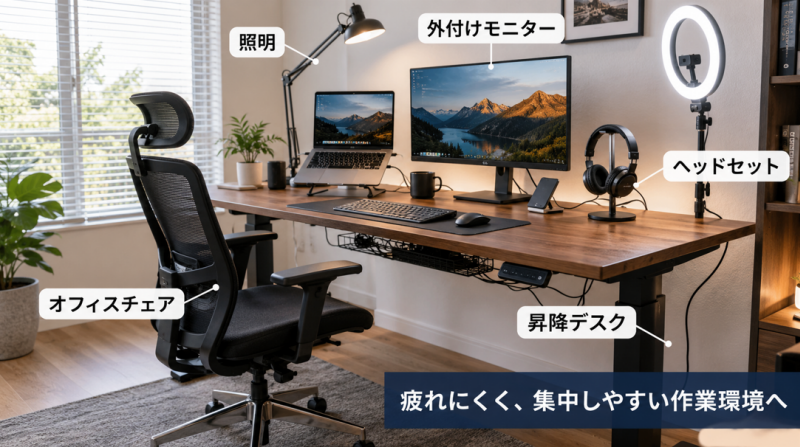 テレワーク始め方の作業環境準備リスト