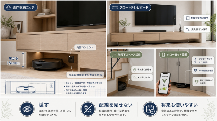注文住宅やリフォームで実現する組み込み型基地