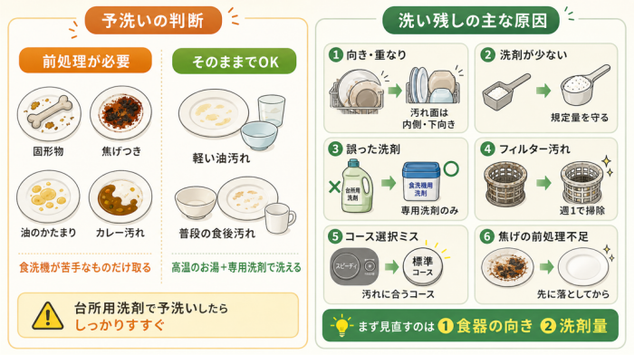 食洗機の使い方のコツを知る前に